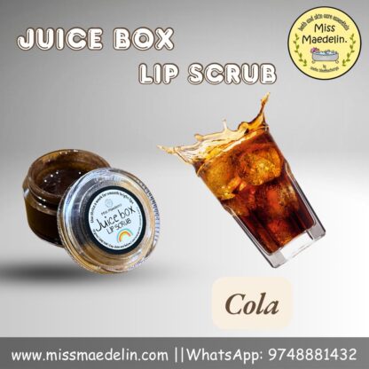 Juice box lip scrub (10 gm) Cola