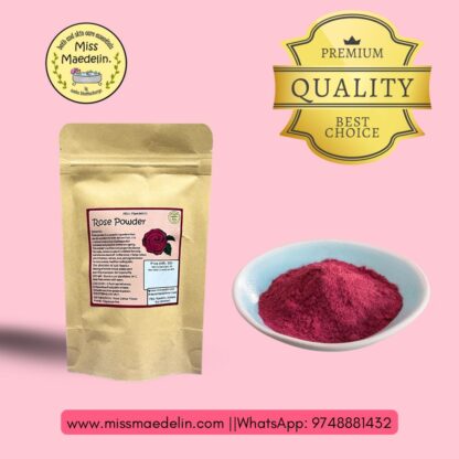 Rose petal powder 100 gm