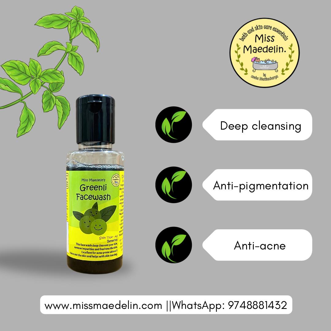 GreenLi Face wash. (100 ml)