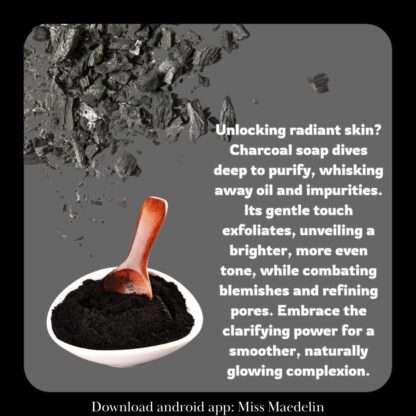 Charcoal Soap (80 gm) - Image 2