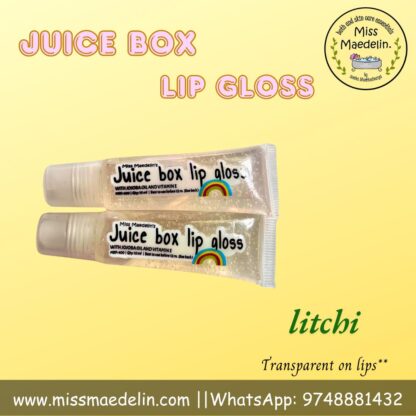 Lip Gloss - Transparent - Litchi