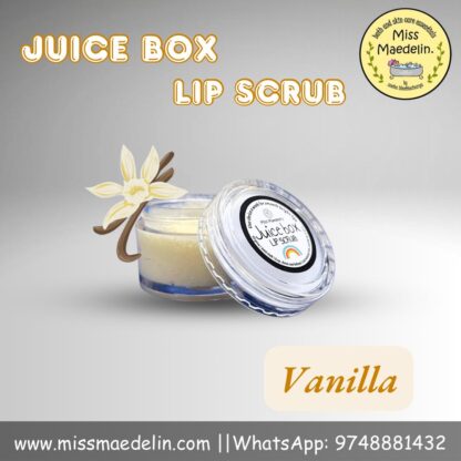 Juice box lip scrub (10 gm) Vanilla