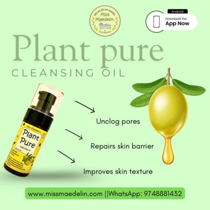 Plant pure cleansing oil - Phytosqualane & Vitamine E (100 ml)