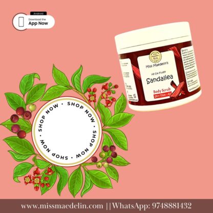 Sandaliea Body Scrub 100 gm - Image 4