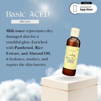 BASIC ACED MILK TONER WITH PANTHENOL 100 ml