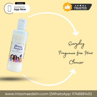 Bloom Nourish Shampoo Fragrance-free | Sensitive Scalp Formula - (200gm -500 gm)